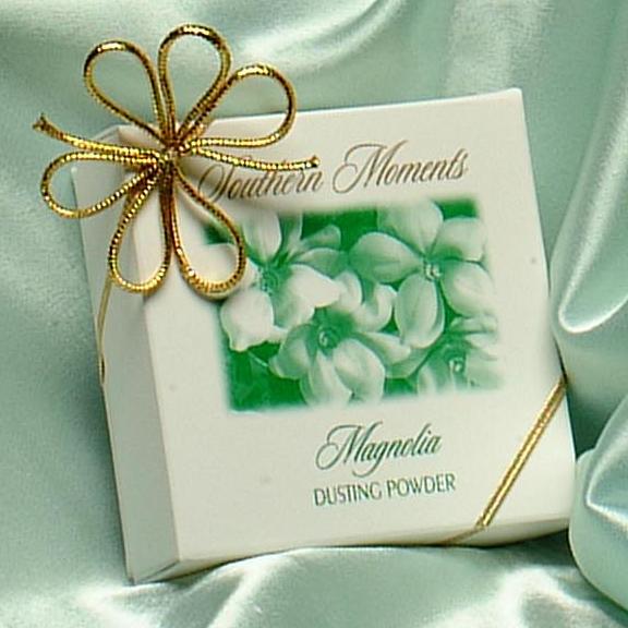 Magnolia Dusting Powder in Box with Powder Puff (4 oz.)