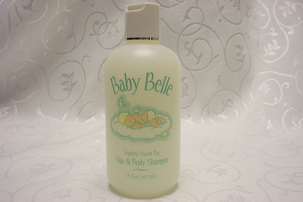 Baby Belle Tearless Sweet Pea Hair and Body Shampoo (4 oz.)