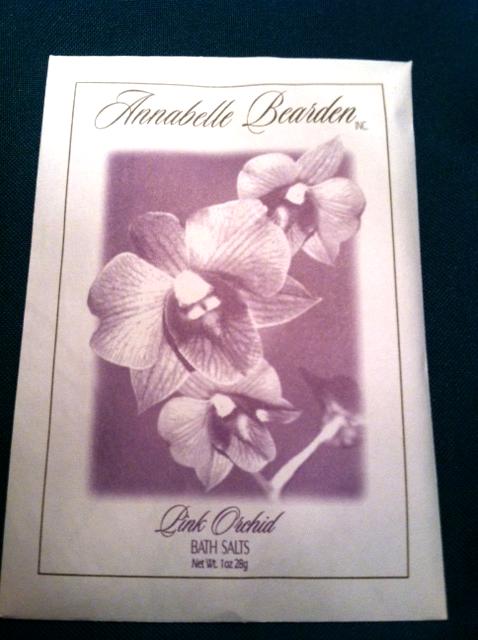 Pink Orchid Bath Crystal Envelope (1 oz.)